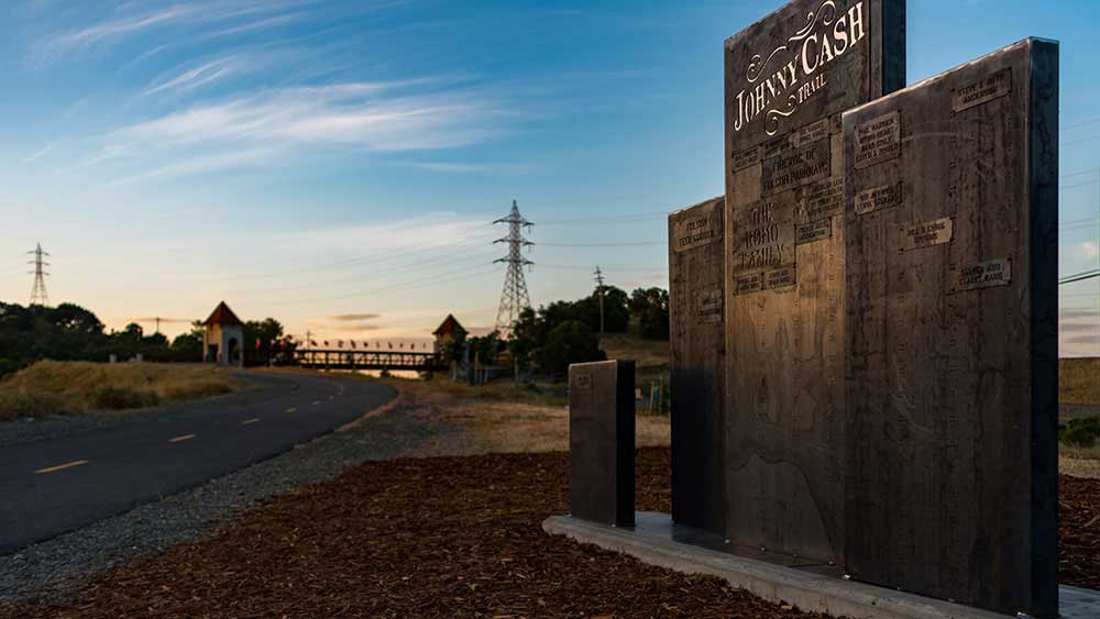 Johnny Cash Donor Wall