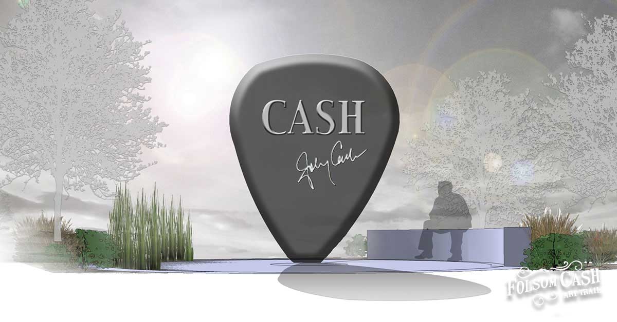 Art Piece on the Johnny Cash Art Trail